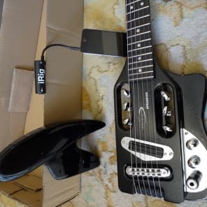 Travel  Electric Guitar with iPod and Amplitube 2014 Black image 2