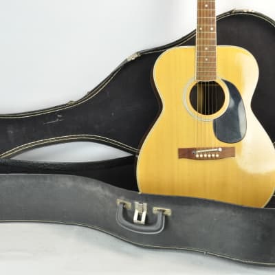 Ensenada Japan MIJ Japanese Norma, National, 000-28 OM28 Style Acoustic Guitar w/ Chipboard case image 1
