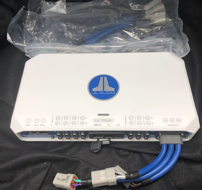 JL Audio MV700/5i [5 Ch. Class D Marine System Amplifier with Reverb