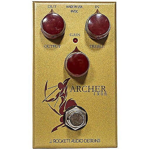 J. Rockett Archer Ikon Gold Boost Overdrive *Free Shipping in the USA* |  Reverb