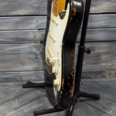 Used Edwards E-SE-108 Electric Guitar with Custom Eric Clapton Relic Modification and Gig Bag image 6