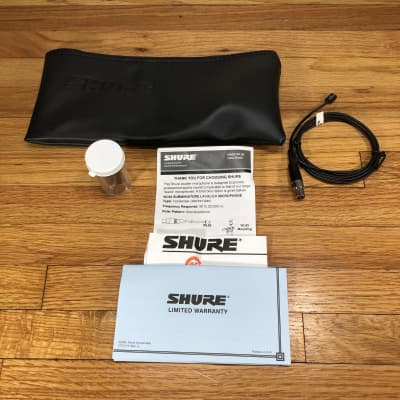 Shure WL93T Omnidirectional Subminiature Lavalier Condenser Mic w/ 4' Cable image 2