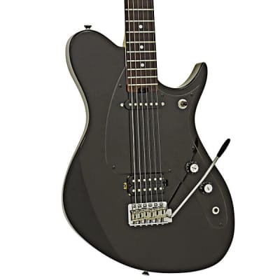 Aria Electric Baritone Guitar - Black image 3