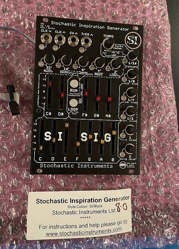 Stochastic Inspiration Generator ＋ Exp Stochastic Instruments Stochastic Inspiration Generator (SIG