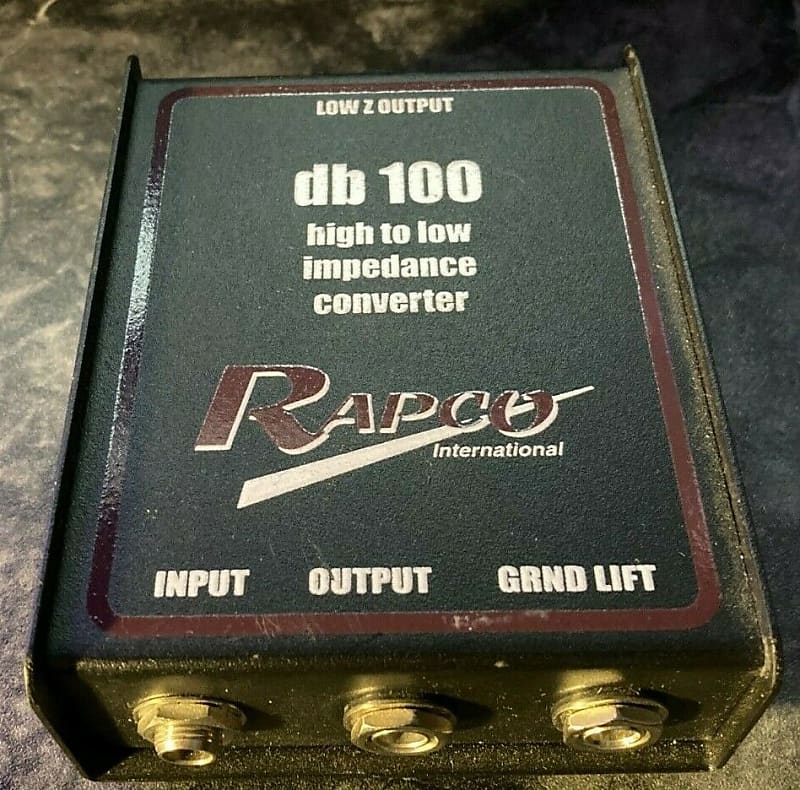 Rapco DB100 DB100 Direct Box FREE Shipping Reverb