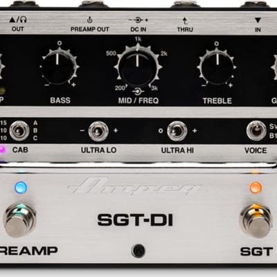 Ampeg SGT-DI Bass Preamp and DI Pedal image 1