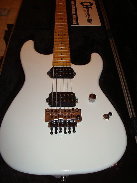Charvel San Dimas Style 1 HH White Made in JAPAN with Case | Reverb