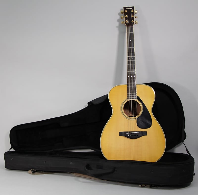 Yamaha LS6 Acoustic Guitar Natural Finish w/OSSC