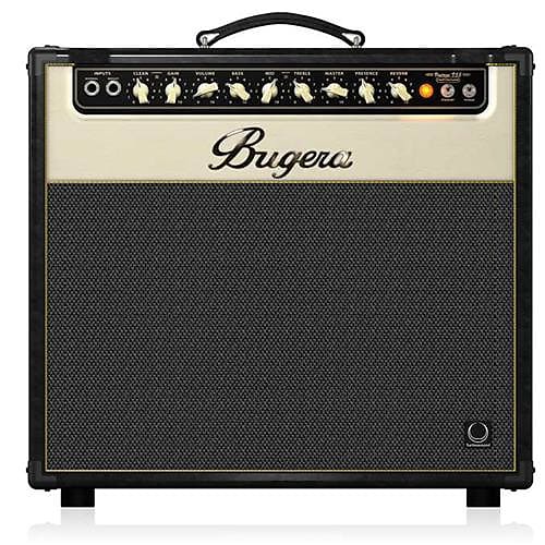 Bugera V55 INFINIUM 55W Vintage 2-Channel Tube Combo with Tube Life Multiplier, 12  Turbosound Speaker and Reverb image 1