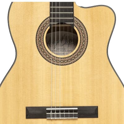 Angel Lopez Graciano Electric Classical Guitar - Spruce - GRACIANO SM-CE image 3