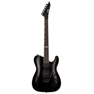 ESP LTD Eclipse '87 FR Electric Guitar - Black image 2