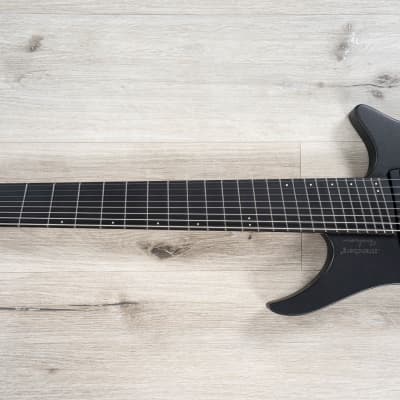 Strandberg Boden Metal NX 8 Multi-Scale Headless 8-String Guitar, Black Granite image 17