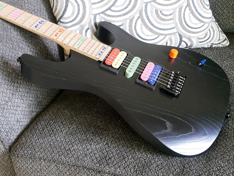 Kiesel JB24 Jason Becker Tribute Numbers 2017 Rawtone Black