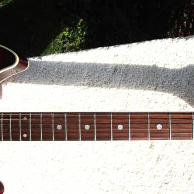 Sekova 360 Copy Guitar, 1970, Japan, 2 Pu. Gig Bag image 10