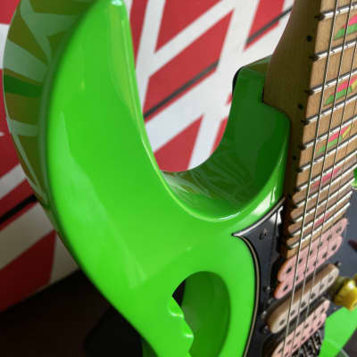 Ibanez JEM777-LG Steve Vai Signature with Edge Tremolo 1987 - 1988 - Loch Ness Green image 4