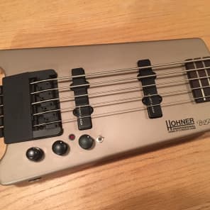 Hohner 5 String Bass - B2AV Silver | Reverb
