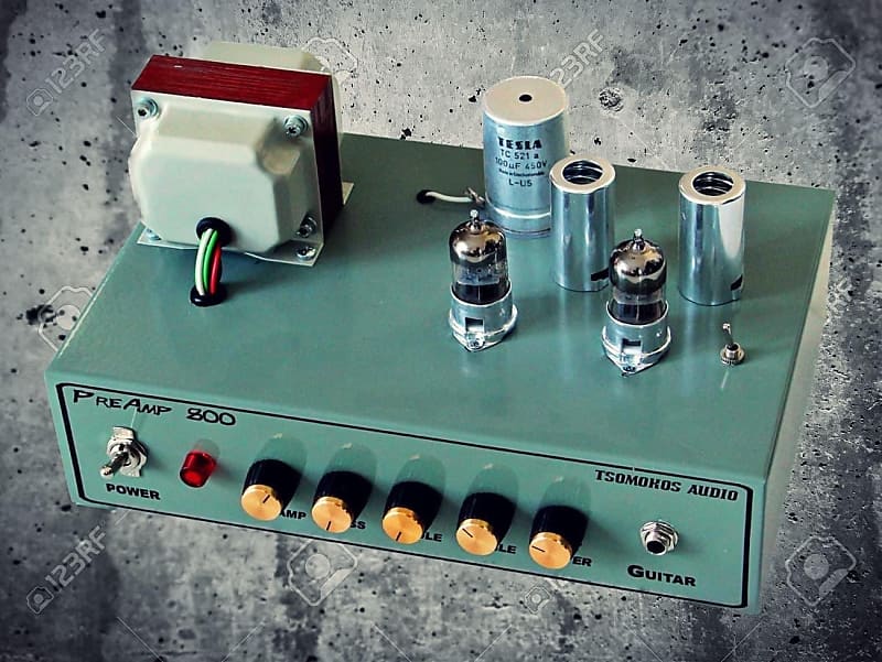 Custom order Tsomokos Audio B15 bass tube pre amp 2023 Reverb
