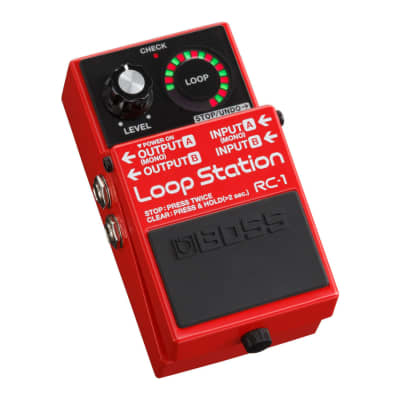 BOSS RC-1 Loop Station with Innovative Loop Indicator, Battery, AC Power, and Flexible External Foot-Switching Capabilities image 4