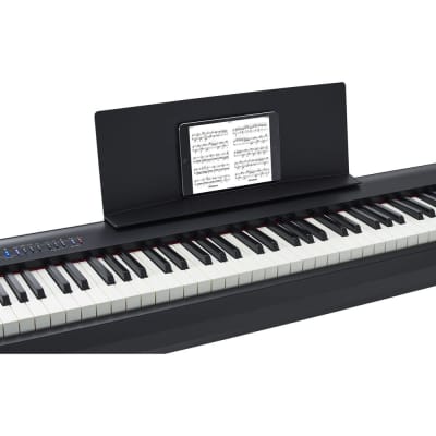 ROLAND FP-30 DIGITAL PIANO, Keyboard Stand, Keyboard Bench, Sustain Pedal, NKTM 88 Gig Bag Bundle image 8