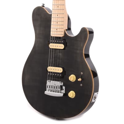Sterling By Music Man Axis AX3 Flame Maple Trans Black image 2