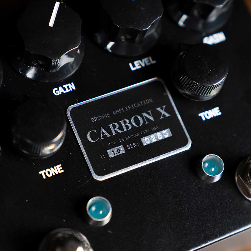 Browne Amplification Carbon X Dual Overdrive | Reverb