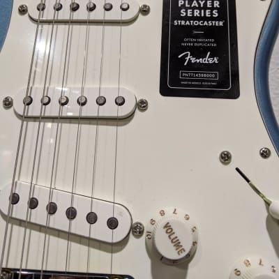 Fender Player Stratocaster with Maple Fretboard  Tidepool image 6