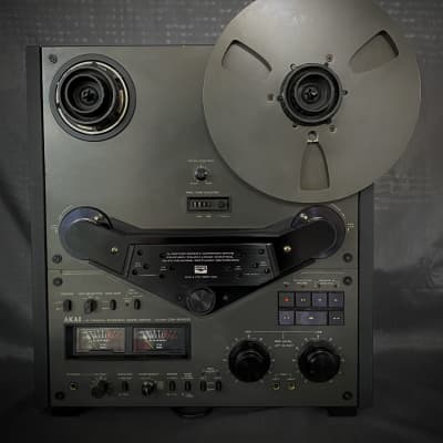 Akai GX-635D Reel-to-Reel Tape Recorder Black w/ Manual image 2