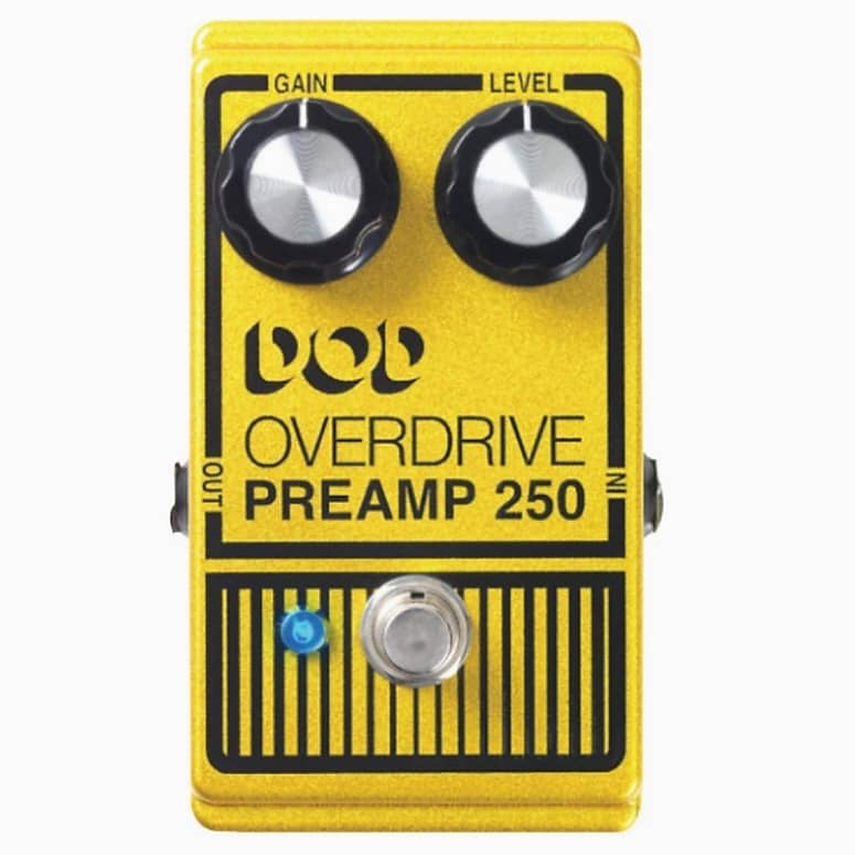 DOD Overdrive Preamp 250 Reissue Pedal.  New with Full Warranty! image 1