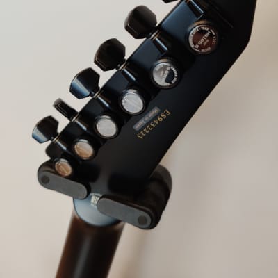 Guitar ESP E-II M-II Mercury Blue Bare Knuckle Stainless Steel Frets image 8