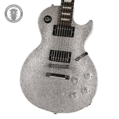2016 Gibson Les Paul Studio Silver Sparkle | Reverb