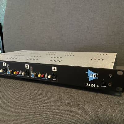 API 3124+ 4-Channel Mic Preamp 2000 - 2016 - Black image 3