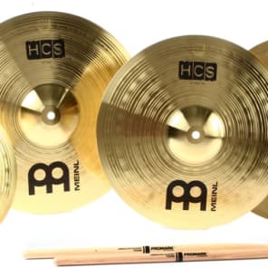 Meinl Cymbals HCS Three for Free Set - 13/14-inch - with Free 10-inch Splash  Sticks  and 3 E-lessons image 19