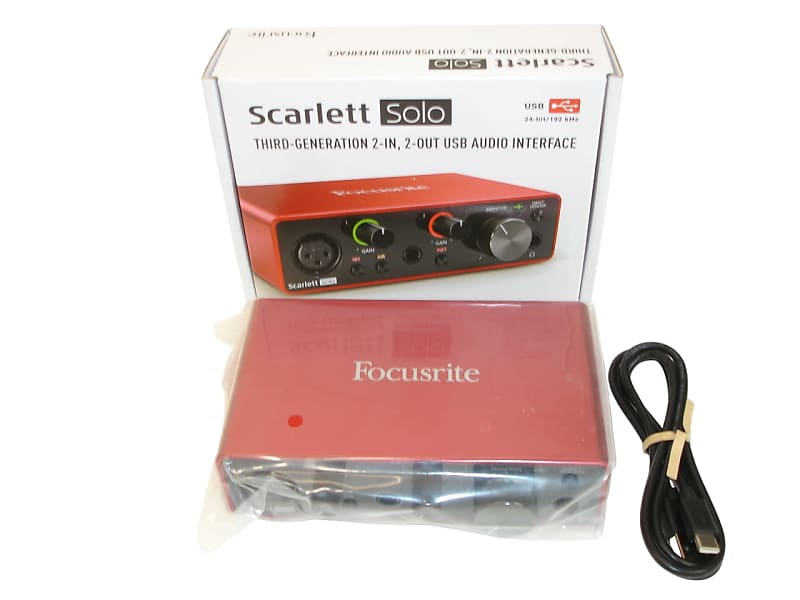 Focusrite Scarlett Solo 3rd Gen USB Audio Interface image 1