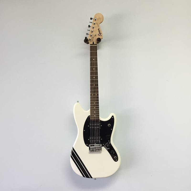 Squier Bullet Mustang Competition Arctic White w/Black