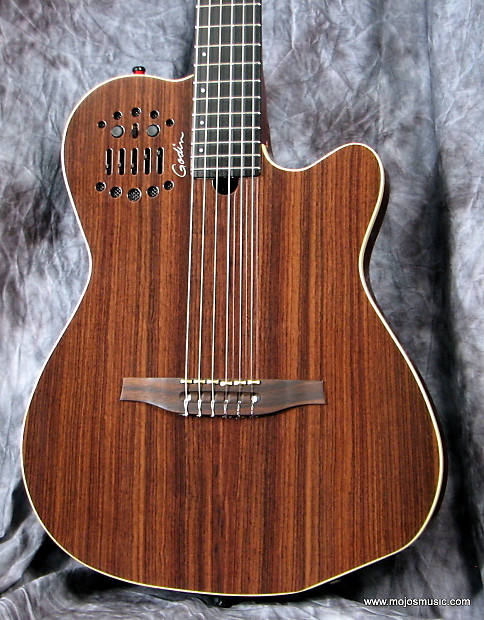 ギター Godin ACS SA (Synth Acces) Rosewood Godin ACS-SA Nylon Rosewood Top Acoustic Electric Guitar B