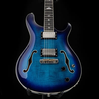 Prs SE Hollowbody II Faded Blue Burst image 2