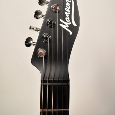 2020 Manson MA EVO MIDI Dry Satin Black Finish Electric Guitar w/OHSC image 20