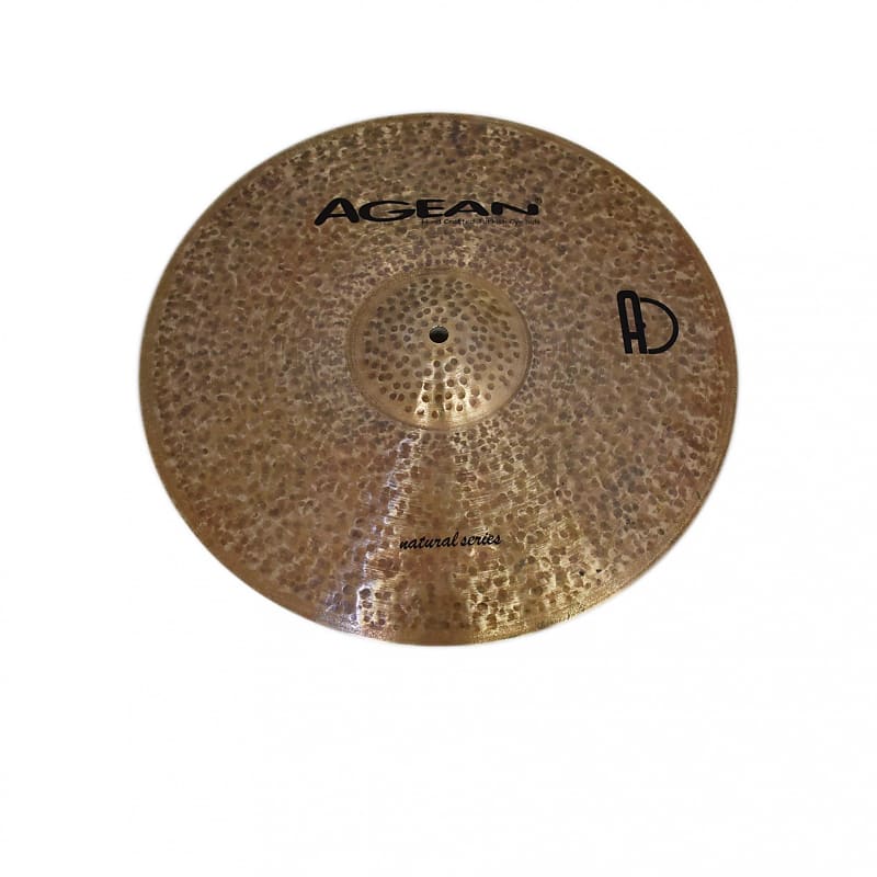 Agean Cymbals 19-inch Natural Crash/Ride image 1