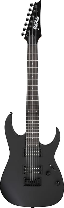 Ibanez GRG7221 Black Flat Electric Guitar 7 String | Reverb Australia