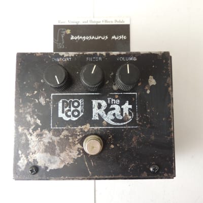Vintage 1982 ProCo Big Box Rat Distortion Effects Pedal Original LM308N IC image 1