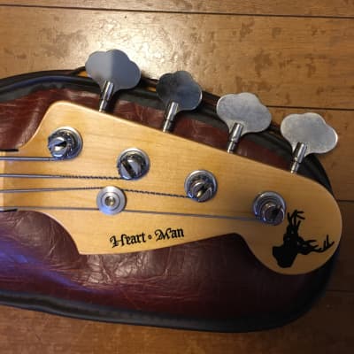Heartman Japan vintage Bass guitar 70s Sunburst all original