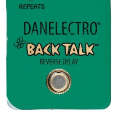 Danelectro Back Talk Reverse Delay Pedal for sale
