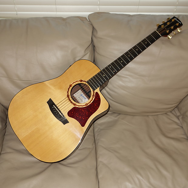 Garrison G50CE 2005 Bearclaw Spruce gloss top/Rosewood satin Reverb