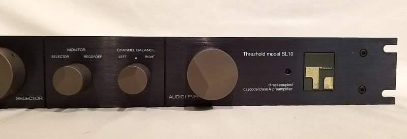 Threshold SL-10 プリアンプ【セカンドオーナー・正規輸入品】 Threshold SL-10の仕様 スレッショルド