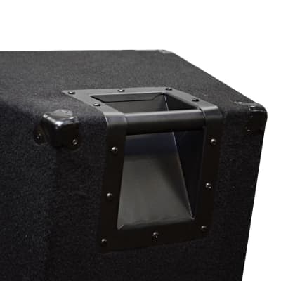 Dual 15" PA/DJ Speaker Cabinet with Titanium Horn includes Wheel Kit and Handle image 5