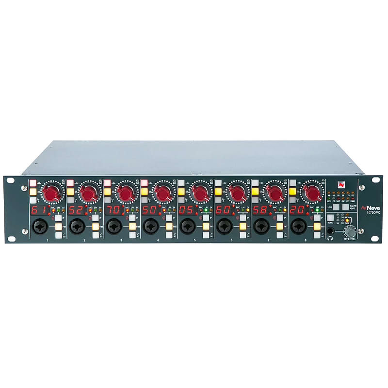 Neve 1073OPX 8Channel Microphone/Line Preamp with ADAT/USB Reverb