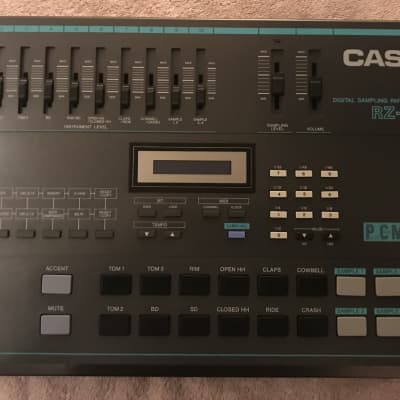 Casio RZ-1 Digital sampling, Drum machine w/ new R-Massive firmware, OLED, & battery. Excellent Condition.