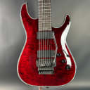 Used Schecter C7 FR Hell Raiser Diamond Series Black Cherry TSU20879