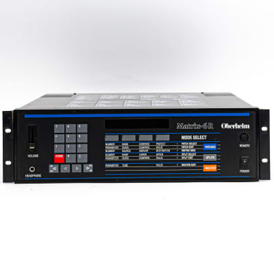 Oberheim Matrix-6R Vintage Rackmount Synthesizer w/ Intricate Modulation Capabilities