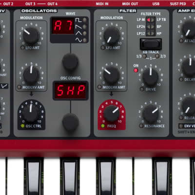 Nord LEAD A-1 Keyboard Synthesizer image 5